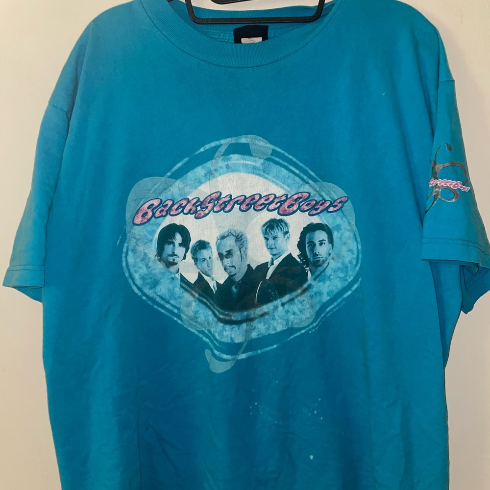 VINTAGE Giant Backstreet Boys Tee Official Merch Y2K